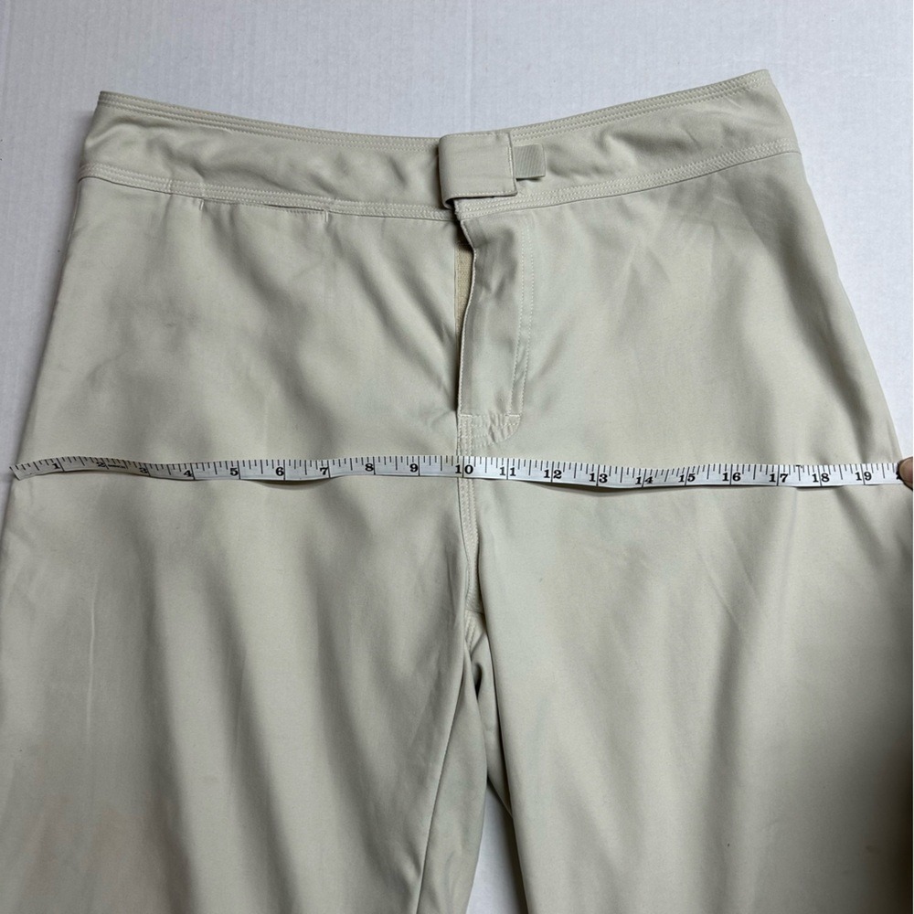 Vintage PATAGONIA Womens Pataloha Capri Pants Beige Hike Beach Walk Size Small - Picture 11 of 12